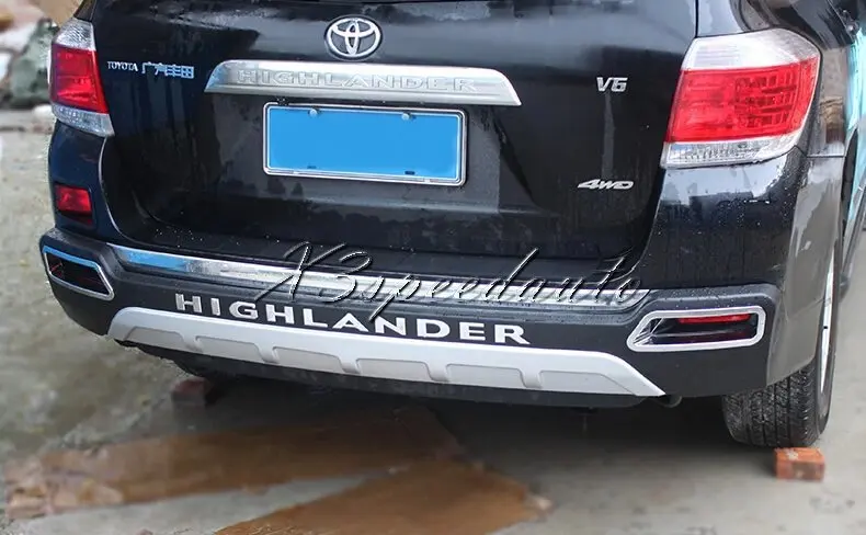 Для Toyota Highlander 2011 2012 2013 передний и задний защитный бампер высокого качества |