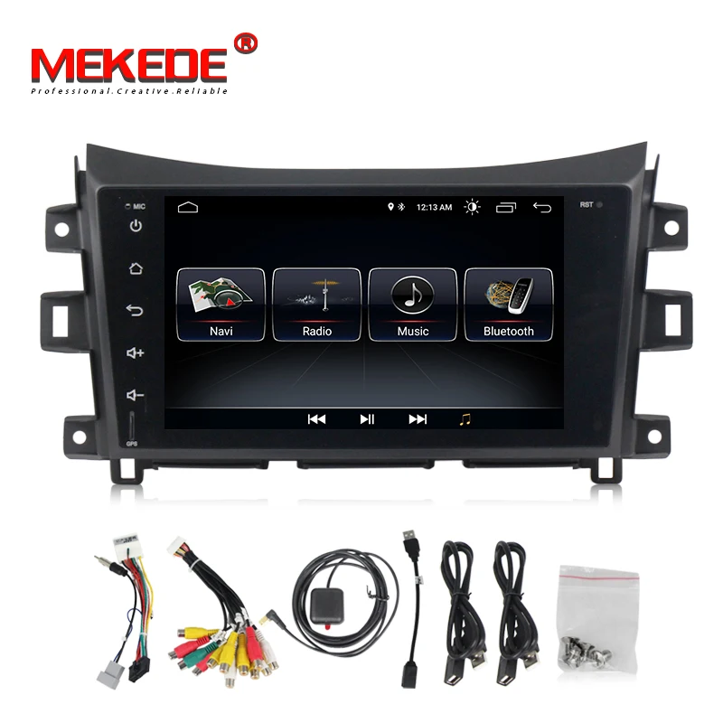 MEKEDE Android 8 1 9 &quotавтомобильный DVD для 2014 2015 2016 2017Nissan Navara Frontier NP300 gps навигации с 4G WI-FI