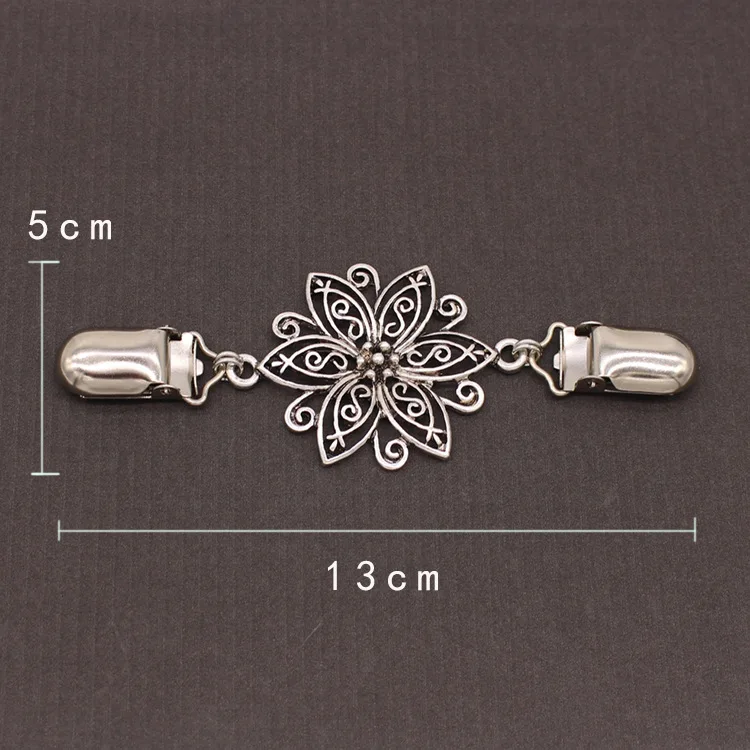 Metal retro flower button clip buckle for shirt dress sweater decorative buttons garment pin brooch DIY sewing clothing | Дом и сад