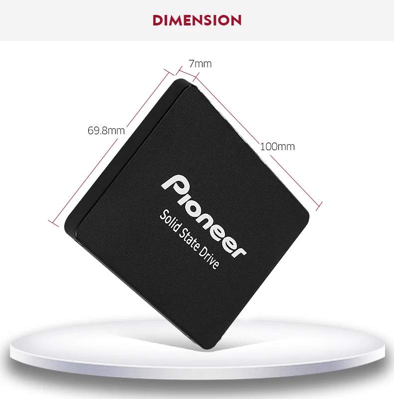 Жесткий диск Pioneer APS-SL2 128 ГБ 256 512 SATA III HDD HD SSD для ноутбука и ПК Внутренний