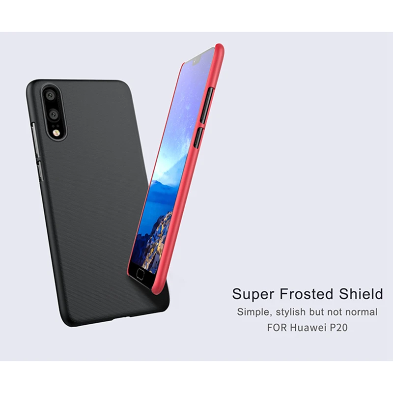 NILLKIN for Huawei P20 Lite Phone Case Hard Pro Matte Plastic Cover Smartphone Protect Cases Frosted Shield |