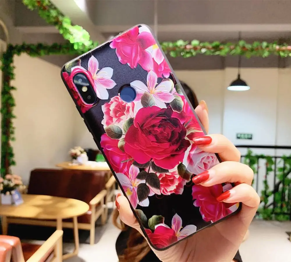 Чехол для Xiaomi Mi 8 lite 15 цветов 3D узор новый дизайн мягкий силиконовый чехол из ТПУ