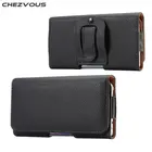 Чехол для телефона CHEZVOUS, кобура для iPhone 7 plus, 8 plus, кобура, чехол из искусственной кожи, модная мужская поясная сумка, зажим для ремня