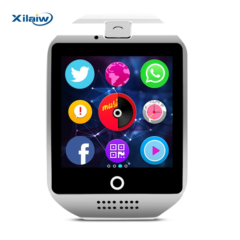 Умные часы Xilaiw Q18 Android с сенсорным экраном камерой tf картой Bluetooth умные для IOS лучше