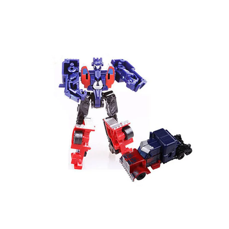 Мини игрушка трансформация Дети Классический робот Машинки Игрушки для детей