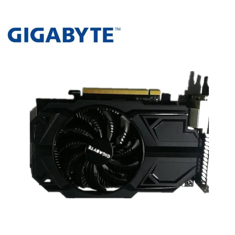 Видеокарта GIGABYTE GTX950 2 Гб 128 бит GDDR5 графические карты для nVIDIA VGA Geforce GTX 950 б/у мощнее
