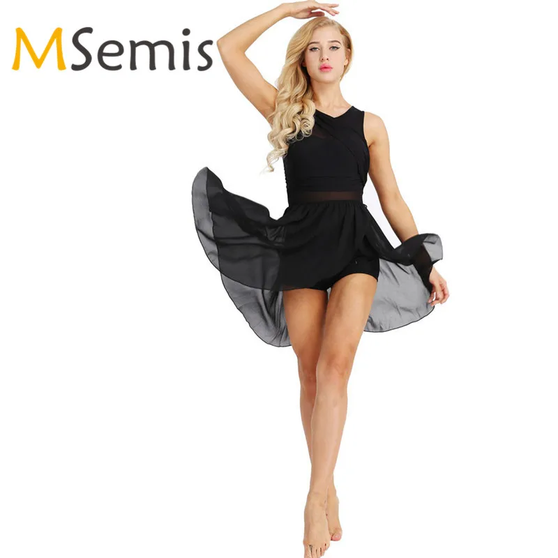 Ballet Leotards for Women Adult Ballet Dress Cut Out Asymmetric Chiffon Ballet Dance Gymnastics Leotard Women Dress Ballerina
Ballet Leotards for Women Adult Ballet Dress Cut Out Asymmetric Chiffon Ballet Dance Gymnastics Leotard Women Dress Ballerina