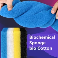 aquarium fish tank biochemical filter bio sponge filtration media foam pads biochemical sponge bio cotton