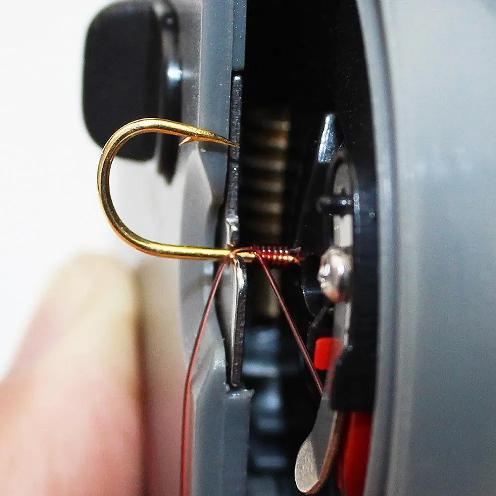 Portable Durable Electric Automatic Fishing Hook Tier Machine Accessories Tie Fast the Hooks Line Tying Device | Спорт и развлечения