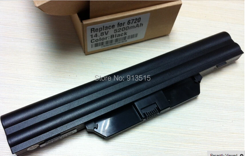 5200mAh14.8V 8 ячеек батареи ноутбука для HP COMPAQ 510 610 615 6720 6730 6735 6820 6830 S 451086 161 + бесплатная