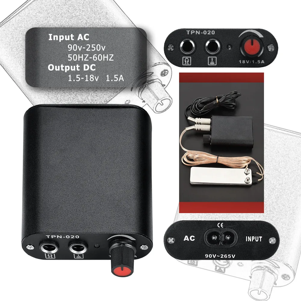 Роторная машина для татуажа шейдер и лайнер разные наборы тату пистолета набор