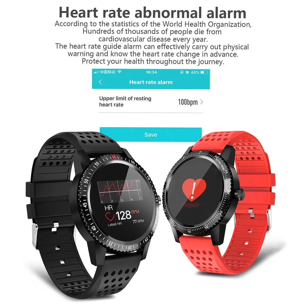DOOLNNG T1 Bluetooth Smart Watch IP67 Waterproof Heart Rate Blood Pressure Monitoring Sport Pedometer Information Remind | Электроника