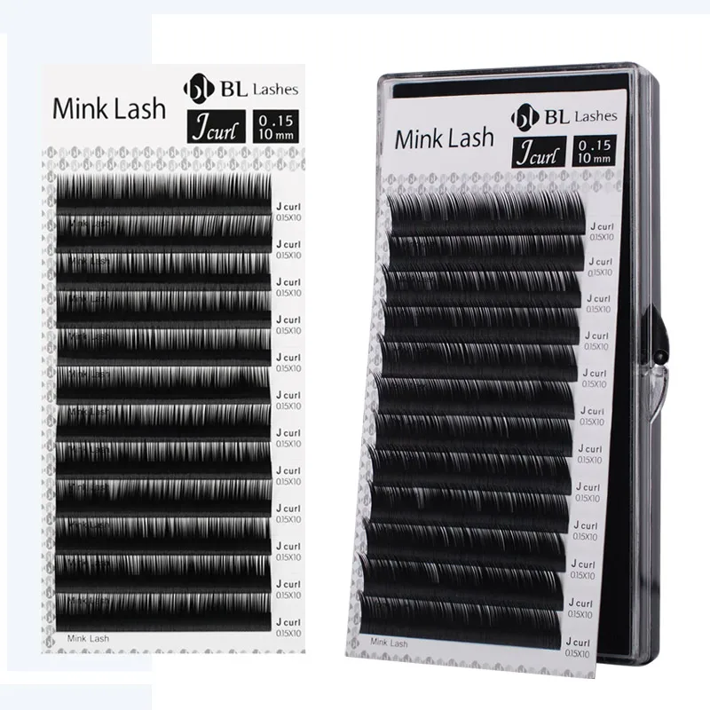 BLINKLASH Корея J/ B/C/D накладные веерные ресницы наращивание ресниц из искусственной
