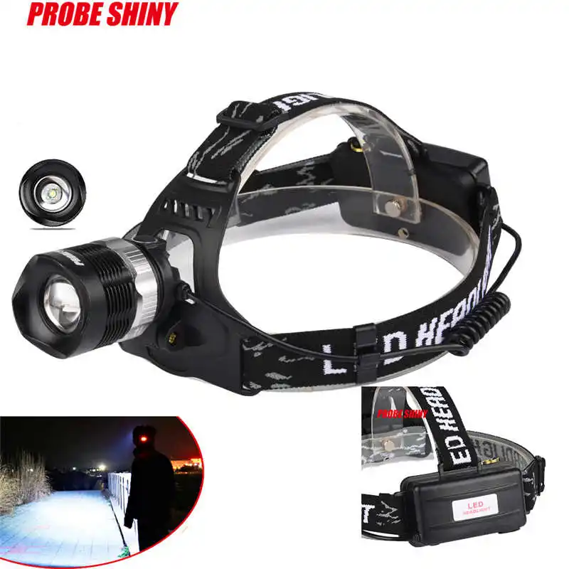 XM-L torch flashlight t6 LED powerful led rechargeable Headlight Head Light 18650 #4A27 | Лампы и освещение