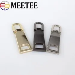 Meetee 10 шт. 20-40 мм кожаный молния головной ползунок Съемник DIY сумка Украшение Подвеска для застежки-молнии ручной работы аксессуары для одежды BD507