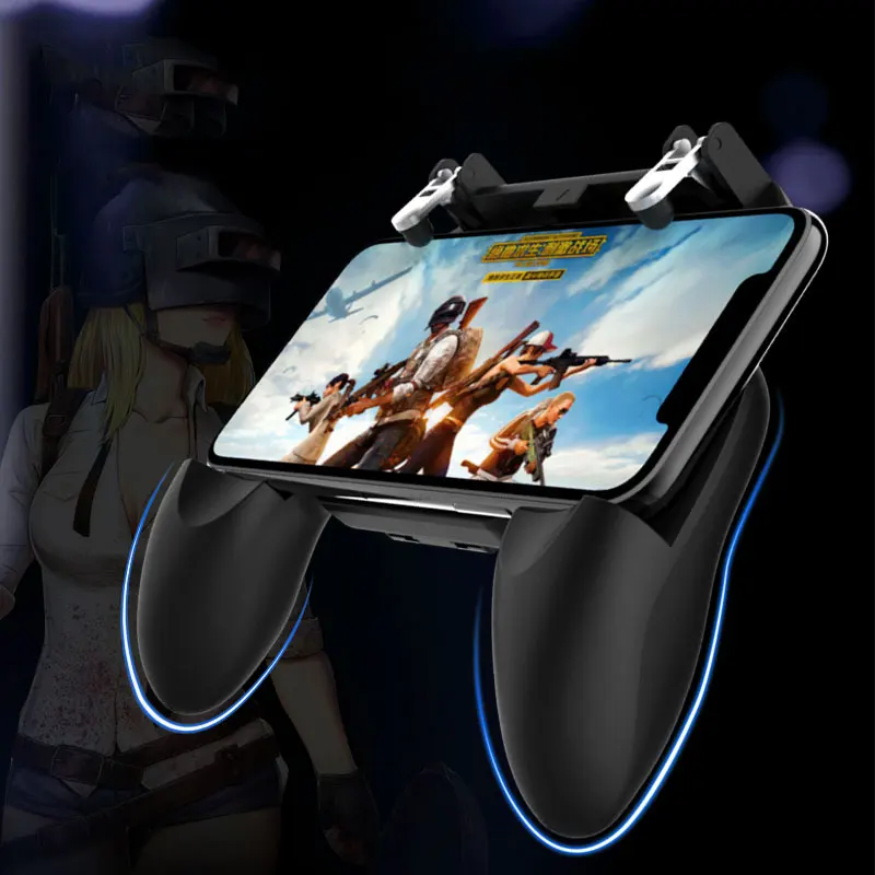 Pubg игровой геймпад мобильный телефон контроллер W10 кнопка стрельбы для IPhone ножи