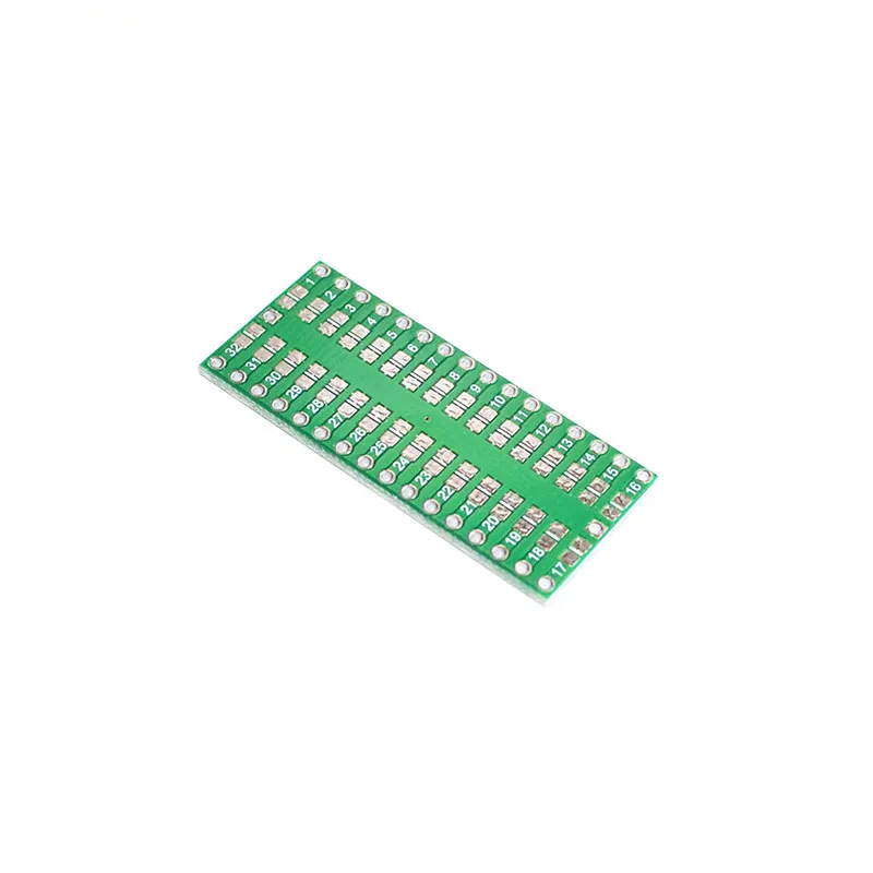 1pcs Decoupling filter for 0.8mm pin spacing of QFP32 to DIP32 TQFP LQFP EQFP adapter board | Обустройство дома