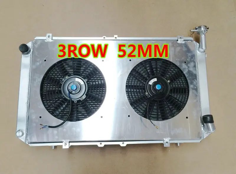 Алюминиевый радиатор+ кожух вентилятора для Nissan Patrol Safari GQ FORD Maverick DA Y60 4.2L TB42S TB42E бензин MT 87-98 силиконовый шланг