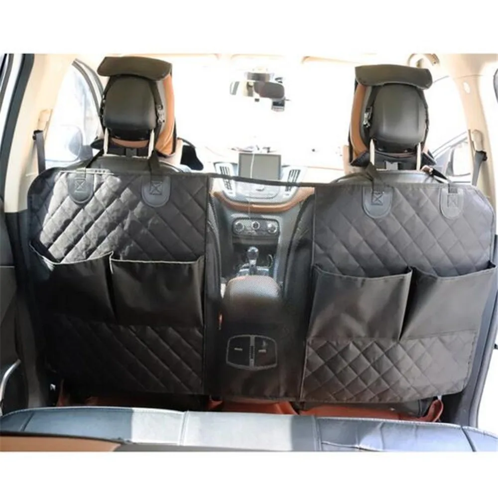 New Arrival Car Styling Dog Barrier Storage Bag Organizer Pets Children Disturb Stopper Seat Auto Hanging | Автомобили и