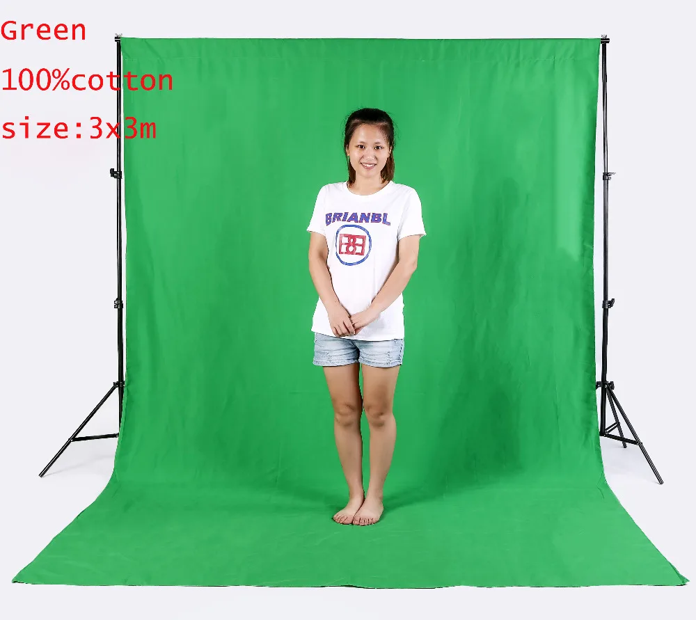 Фотостудия 10x1 0FT/3x 3M PRO 100% чистый муслин складной фон для фотографии видео