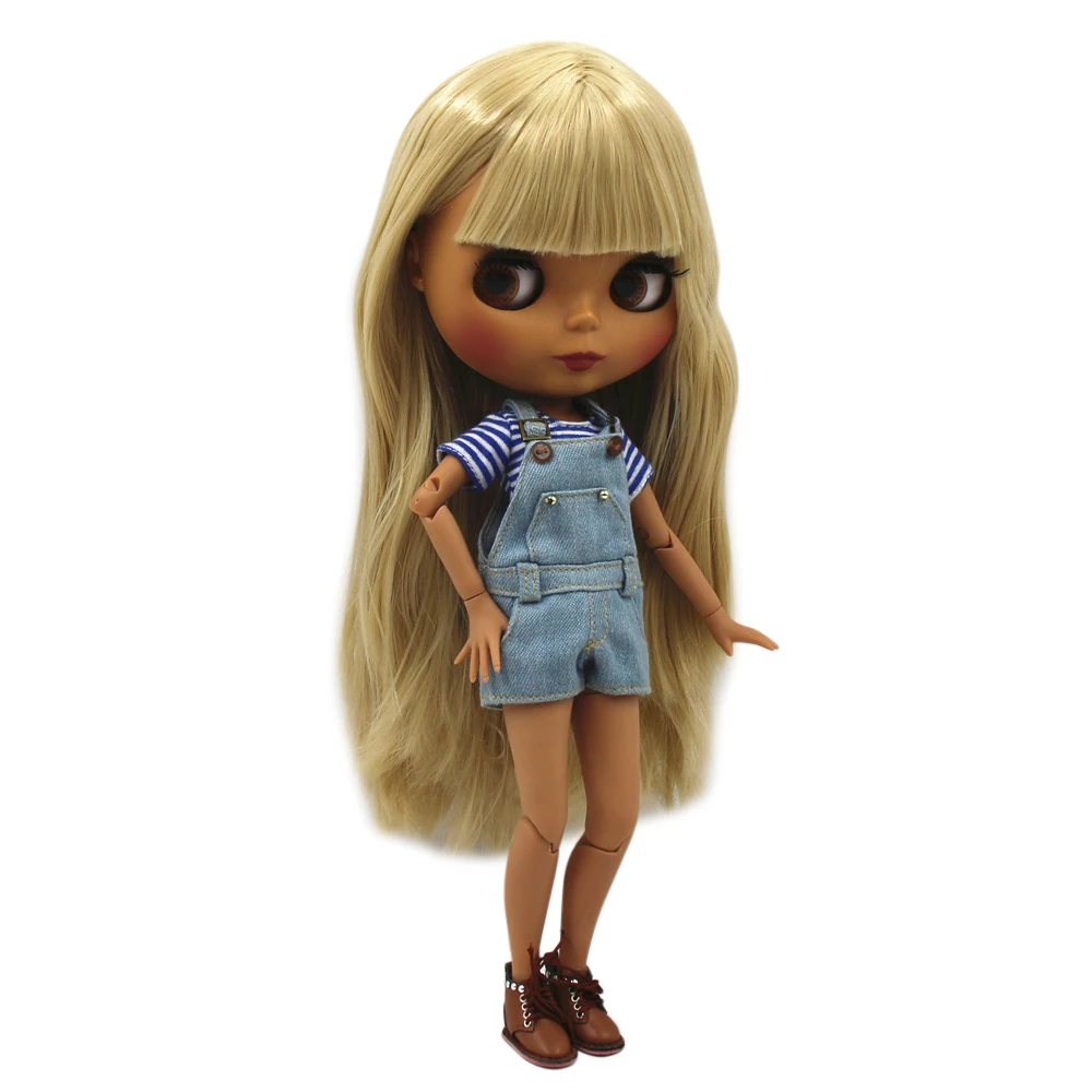 Ледяная фабрика Blyth кукла шарнир тело DIY обнаженные игрушки BJD модные куклы девушка подарок Специальное предложение на продажу с лицом оболочки ручной набор A& B