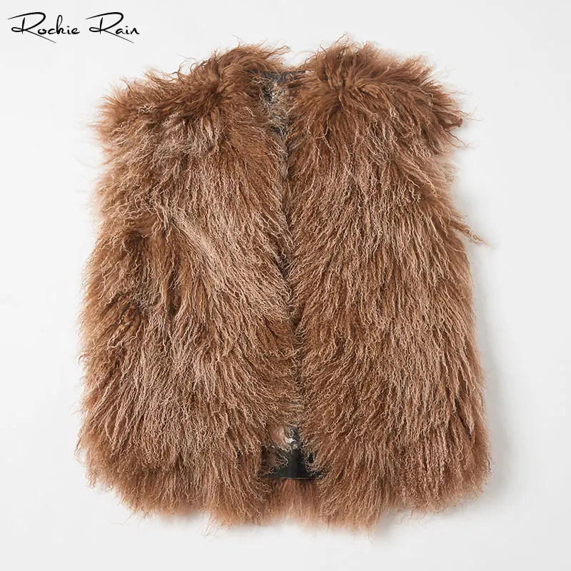 Женская парка на овечьем меху с отстегивающимся капюшоном и натуральным мехом