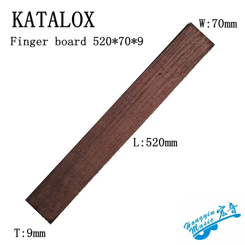 Katalox для электрогитары, акустическая гитара, Классическая гитара, стандарт 650 мм, Длина аккорда, гриф, деревянная гитара, материал для изготовления
