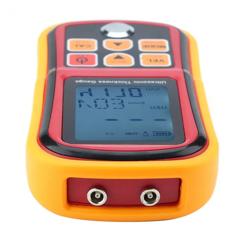 Цифровой ультразвуковой толщиномер GM130 цифровой измеритель толщины 1-300 мм сталь