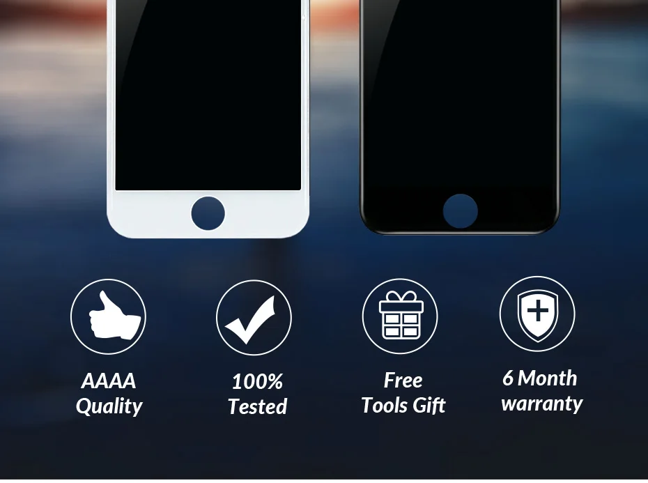 AAAA ЖК-дисплей для iphone 5 5S 6 6 S Plus ЖК-экран дисплей для iphone 6 S 6 S Plus ЖК-дигитайзер сенсорный экран запасная сборка