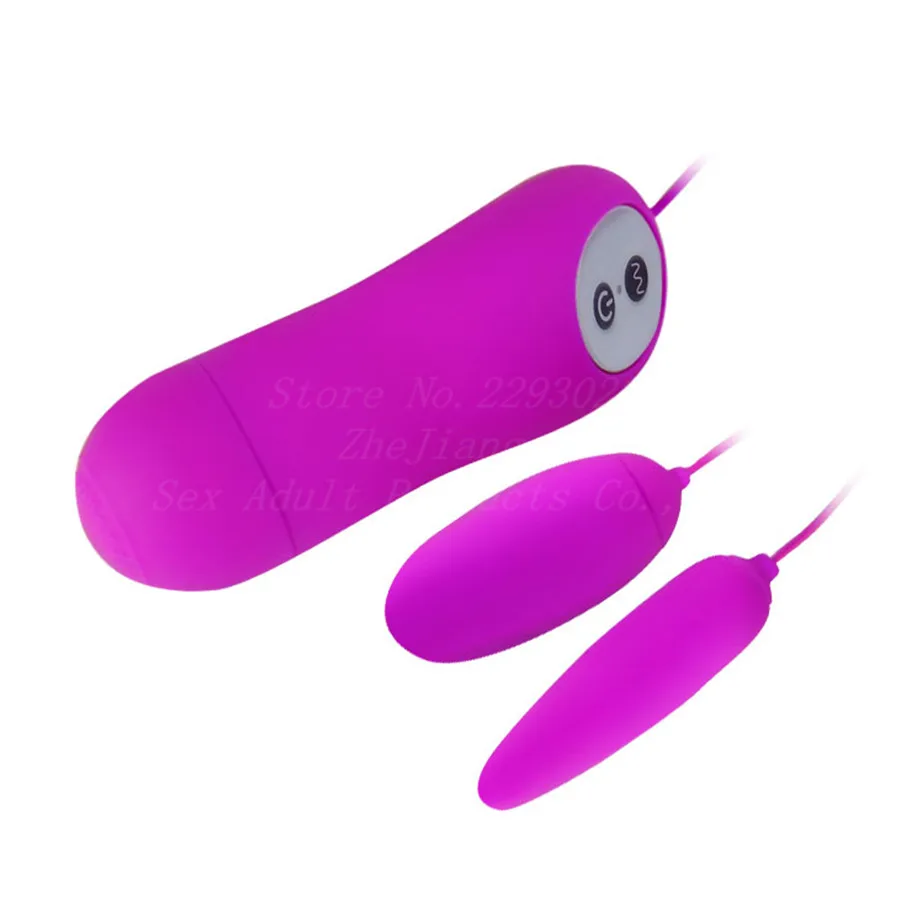 Силиконовый 12 скоростной Водонепроницаемый проводной Двойной вибрирующий яички