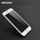 Закаленное стекло с полным покрытием и мягкими краями для iphone 6, 7, 8, Защита экрана для iphone, стекло для 6, 7, 8 plus, прозрачная защитная пленка IIRROONN