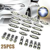 25pcsset car interior white led lights bulbs kit for x5 e70 m 2007 2013 in stock stocked wholesale