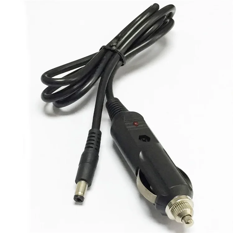 Штепсельная Вилка для автомобильного зарядного устройства DC5.5x2.1 10 А/2464/18AWG медный