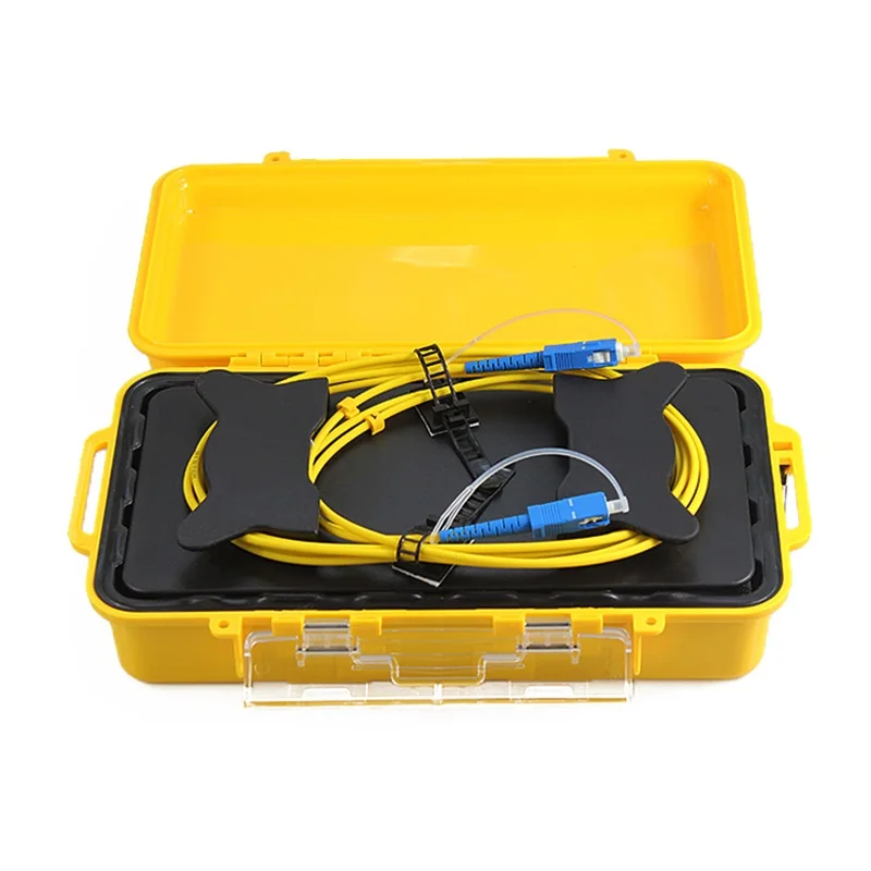 OTDR Launch cable box Circle 1KM 1000m 9/125um 1310/1550nm SM SC/PC-SC/PC | Мобильные телефоны и аксессуары