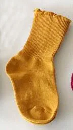 Yellow EnkeliBB однотонные носки-тапочки для малышей Детские кавайные носки на весну-лето детские носки без пятки в корейском японском стиле детские носки - Цвет: Yellow