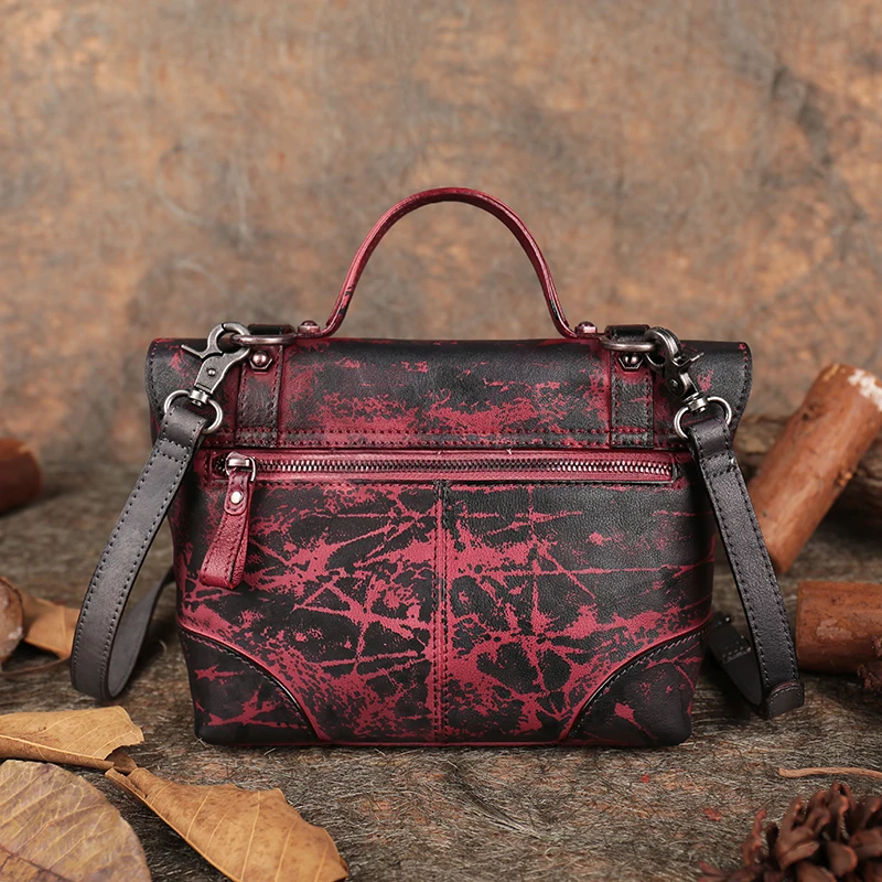 Портфель сумки новинка 2019 женская сумочка ручной работы сумка мессенджер через