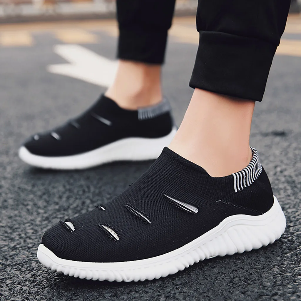 Новые мужские кроссовки дышащие для мужчин Уличная обувь спортивная