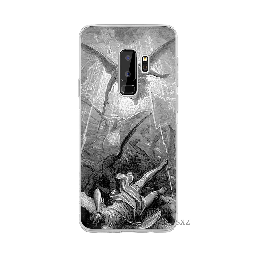 Чехол для мобильного телефона Desxz Angel Wings Жесткий ПК Samsung Galaxy J1 J2 J3 J5 Prime J6 J7 защитный