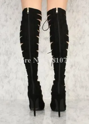 2018 женские ботинки с перекрестной шнуровкой на тонком высоком каблуке острым