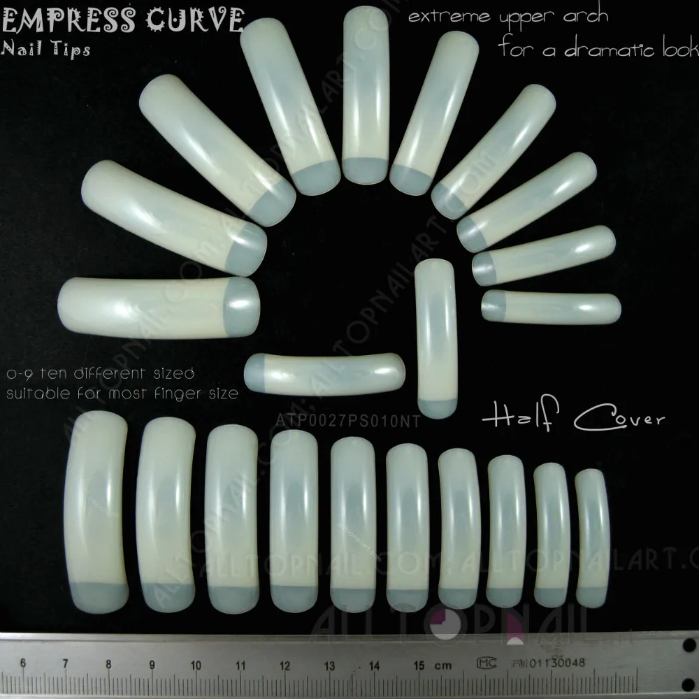 200 комплектов накладных ногтей импрессионные изогнутые профессиональные