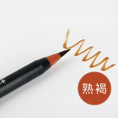 Color 18 as photo DINGYI мягкая кисть для художника Акварельная живопись художественные Маркеры Ручка для рисования каллиграфия наброски манга комиксы товары для рукоделия - Цвет: Color 18 as photo