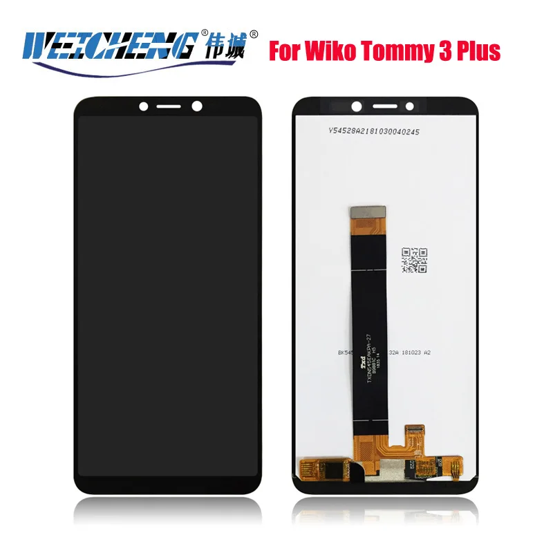 ЖК дисплей и сенсорный экран в сборе для Wiko Tommy 3 Plus 100% Протестировано запасные