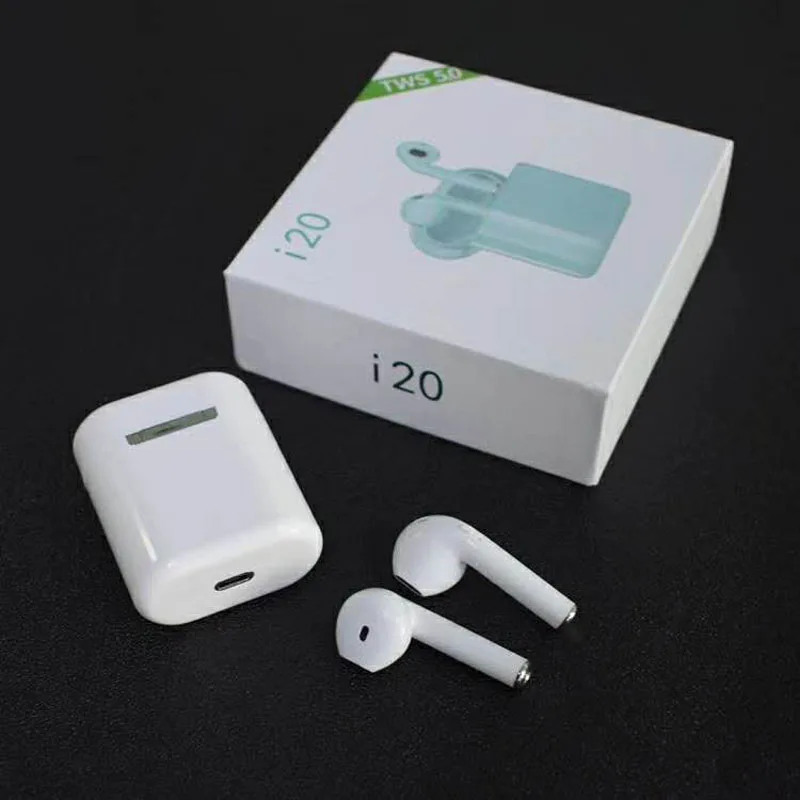 Оригинальные i20 tws pods bluetooth наушники мини беспроводные головные уборы цветные