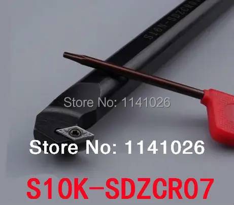 S10K-SDZCR07 10 мм Токарный Станок Режущие Инструменты Инструмент Hss Внутренней Резьбы