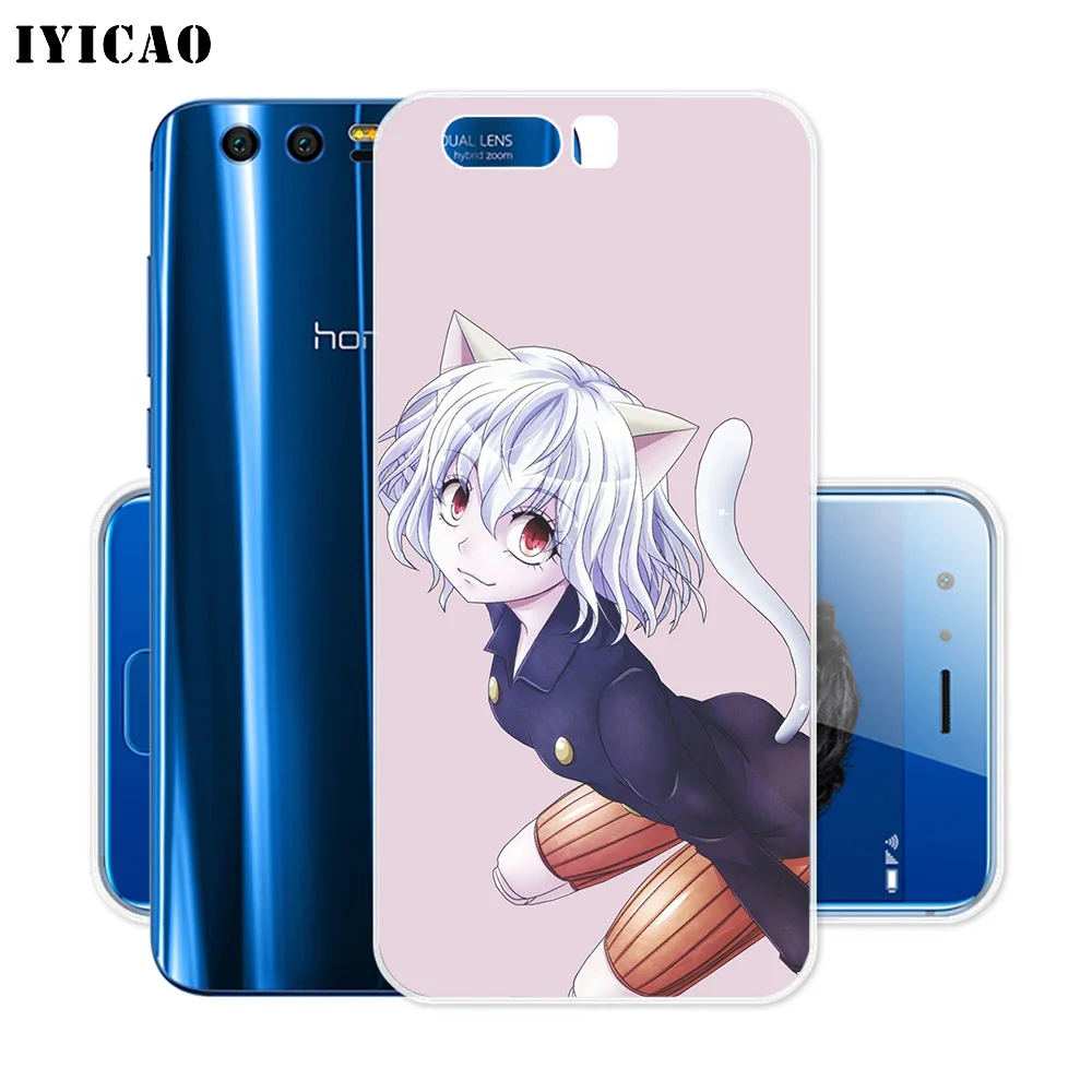 IYICAO Neferpitou Alluka hxh Soft Silicone Case for Huawei Y9 Y7 Y6 Prime 2018 Honor 8C 8X 8 9 10 Lite 7X 7C 6A 7A Pro Cover | Мобильные