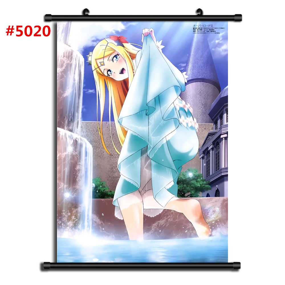 5020 Overlord Anime Manga Wall Poster Scroll Home Decoration Wall Art - Цвет: 5020