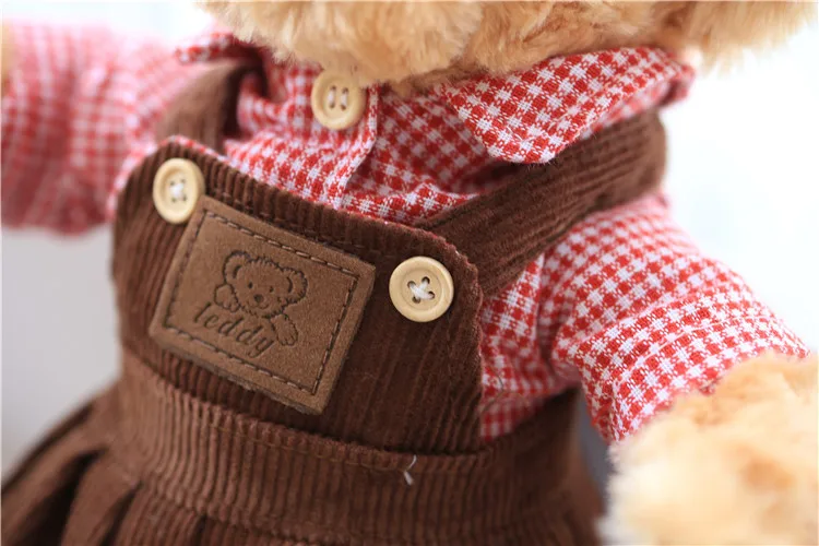 2016 Бесплатная доставка 2 шт./лот супер милая романтическая пара плюшевый мишка