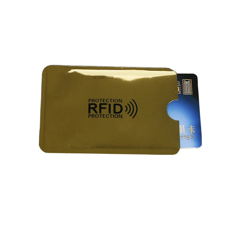 2 шт., анти-Rfid, кредитный держатель для карт, банк, Id карта, сумка, Обложка, держатель, идентификационный защитный чехол, портативный держатель для визиток