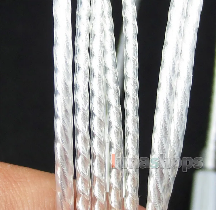 LN004672 6N OCC серебряный шнур с покрытием хедафон кабель для Shure shure srh1440 srh1840 SRH1540