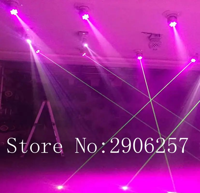 Горячая продажа 2 в 1 движущаяся головка света 6*12 Вт RGBW тряска головы окрашенная